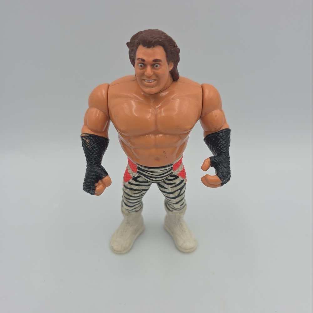 WWF Brutus The Barber Beefcake Hasbro Series 3 Wrestling Figure Zebra Pants 1991